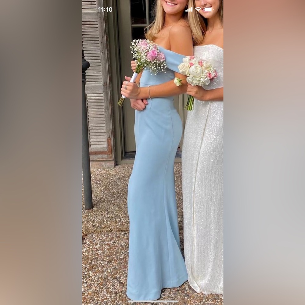 Lovers and friends Blue Gown